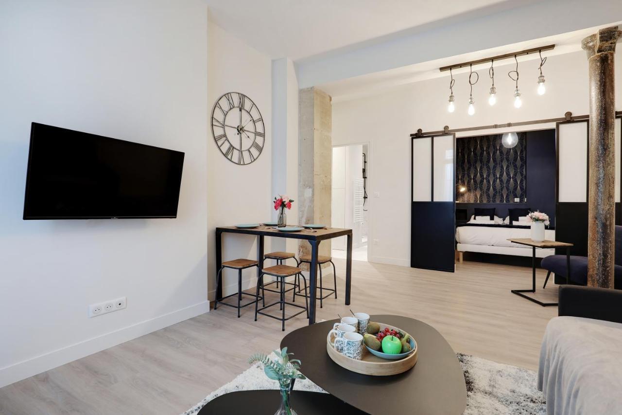 Modern Apartment 1Br- 4P Le Marais Quarter Párizs Kültér fotó