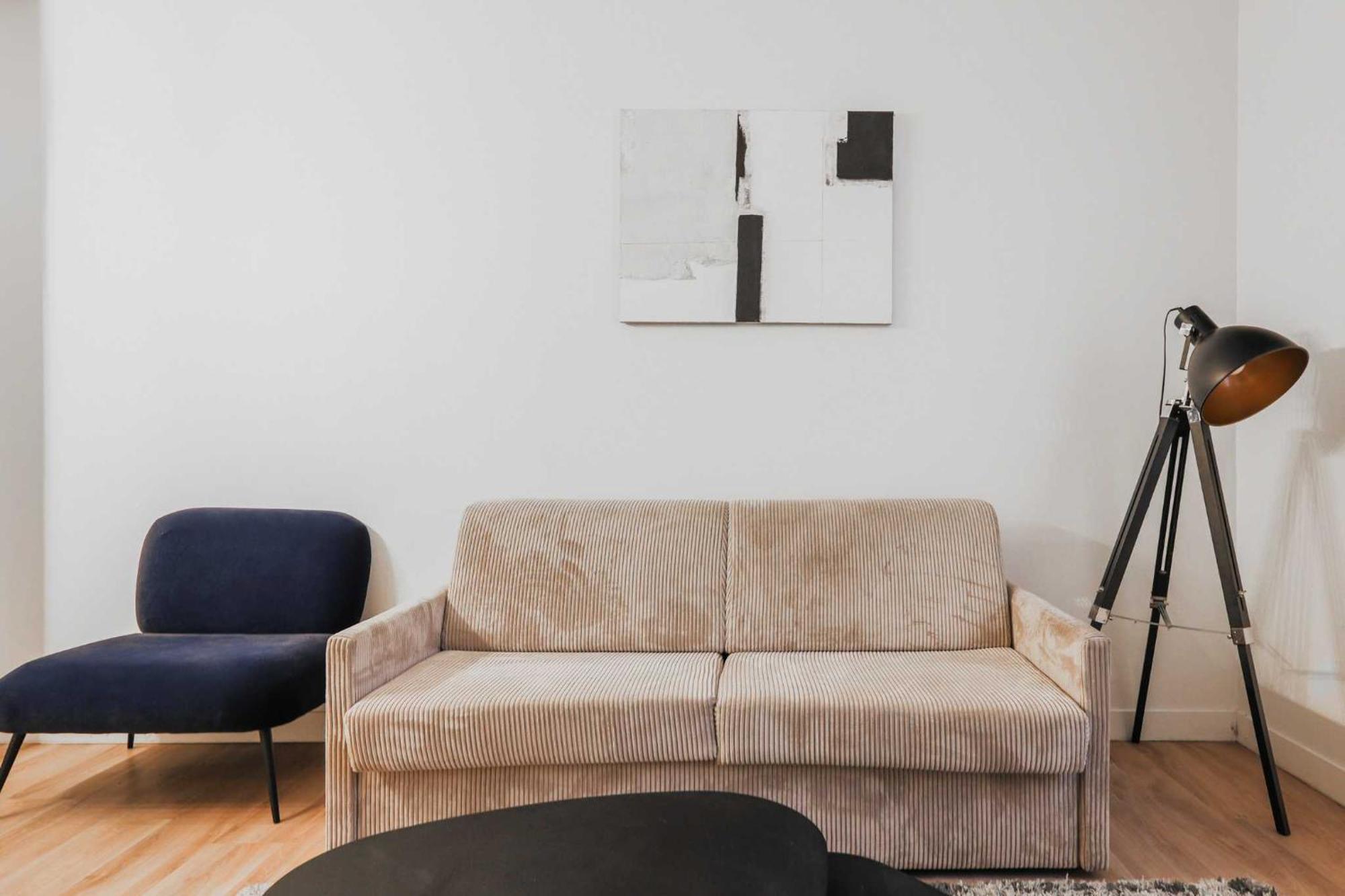 Modern Apartment 1Br- 4P Le Marais Quarter Párizs Kültér fotó