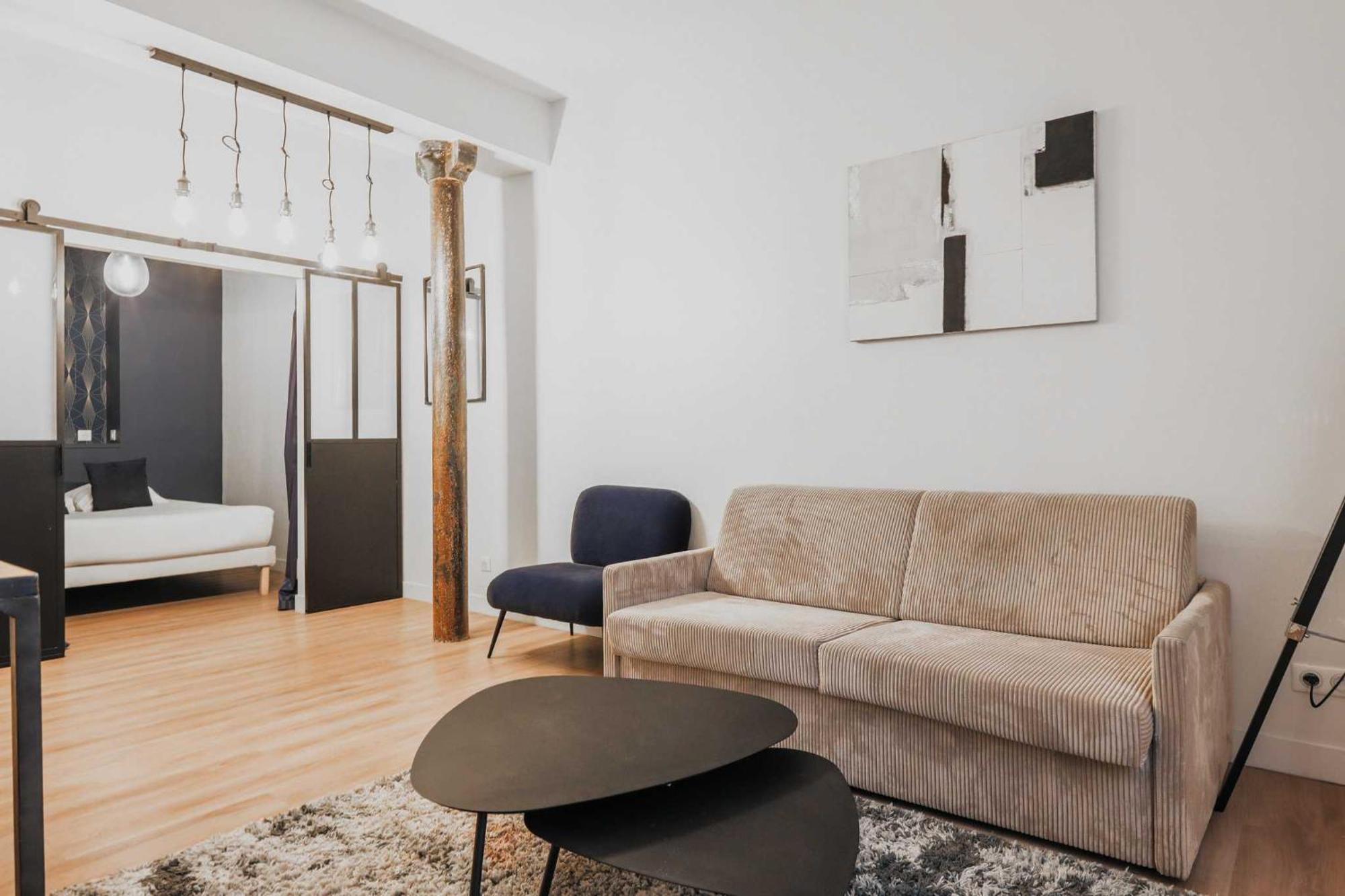 Modern Apartment 1Br- 4P Le Marais Quarter Párizs Kültér fotó